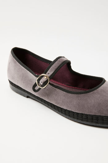 Flabelus Ballerina Gris Donna - 5