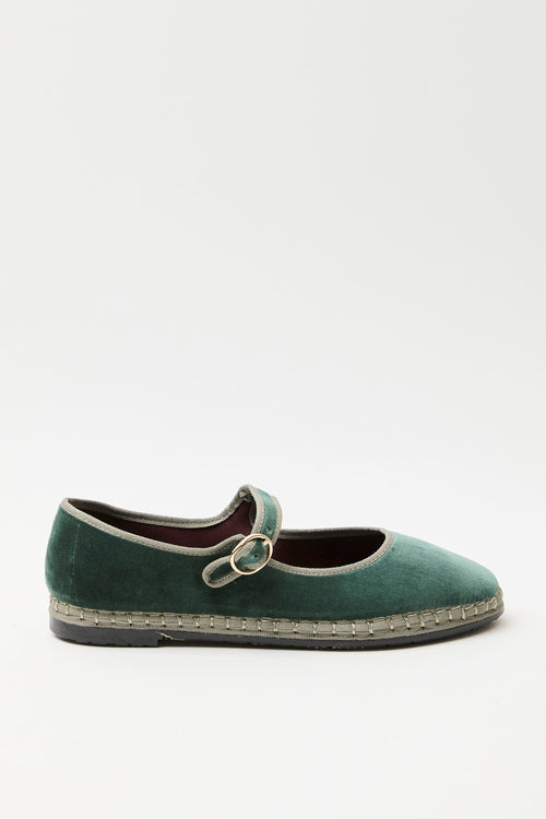 Flabelus Ballerina Verde Donna