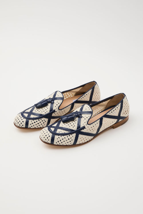 Fratelli Rossetti Mocassino Avorio/indaco Donna - 2