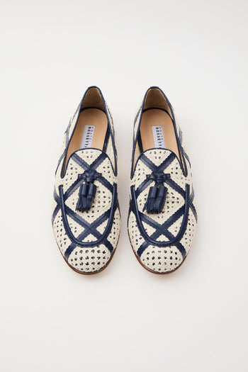Fratelli Rossetti Mocassino Avorio/indaco Donna - 3