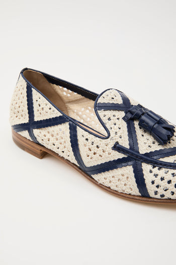 Fratelli Rossetti Mocassino Avorio/indaco Donna - 5