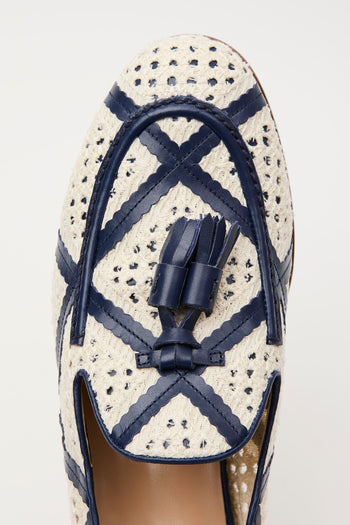 Fratelli Rossetti Mocassino Avorio/indaco Donna - 6