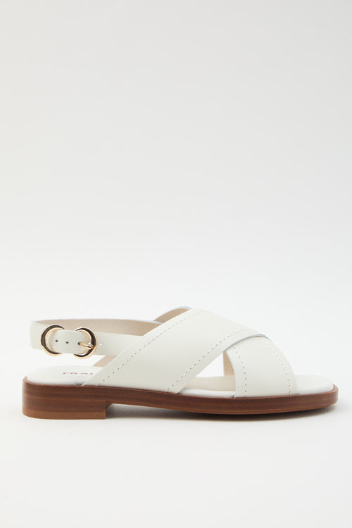 Frau Sandalo Off White Donna