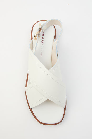 Frau Sandalo Off White Donna - 4