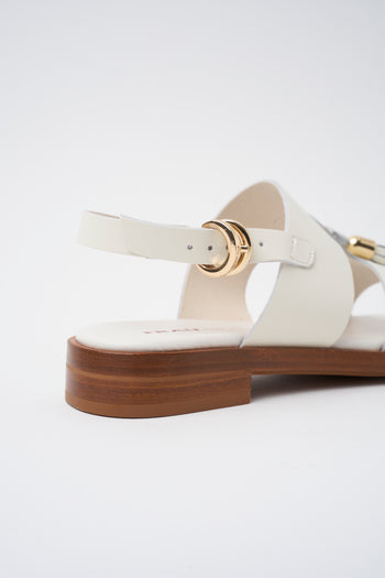 Frau Sandalo Off White Donna - 4