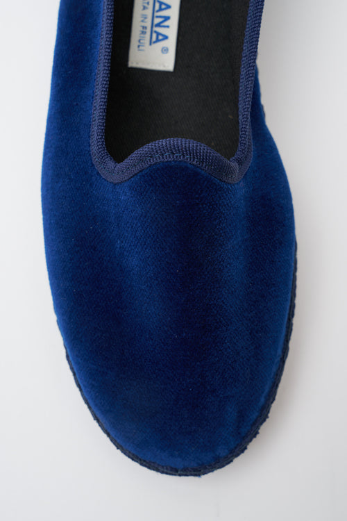 Friulana Mocassino Blu Donna