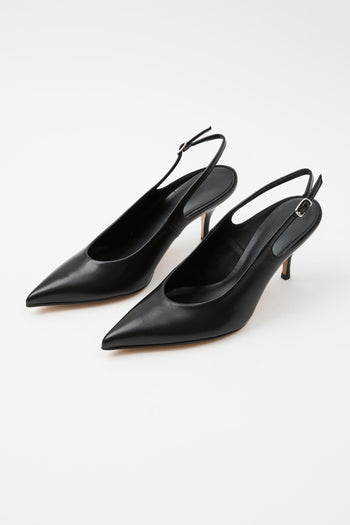 Guglielmo Rotta Slingback Black Donna - 3