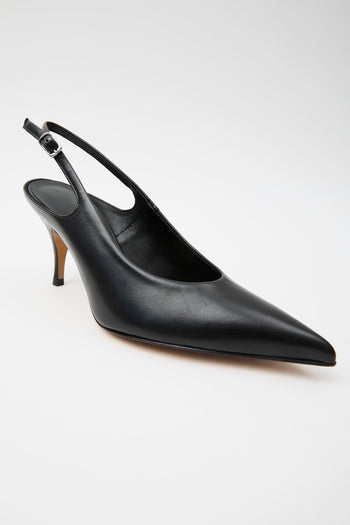 Guglielmo Rotta Slingback Black Donna - 5