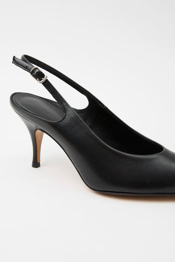 Guglielmo Rotta Slingback Black Donna - 6