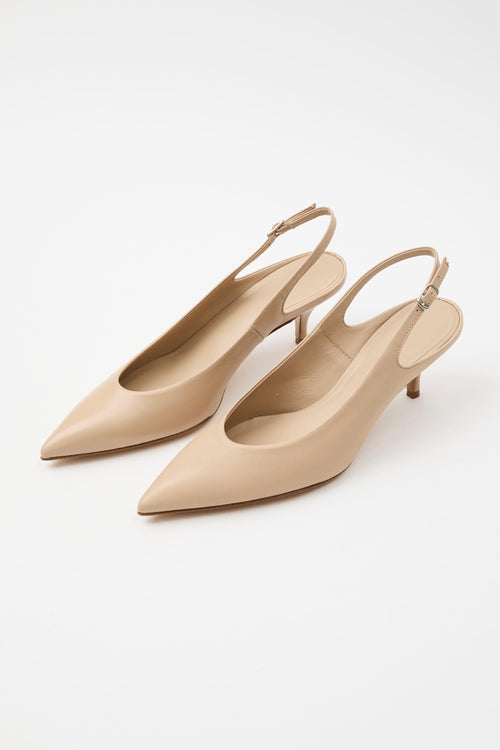 Guglielmo Rotta Slingback Light Taupe Donna - 2