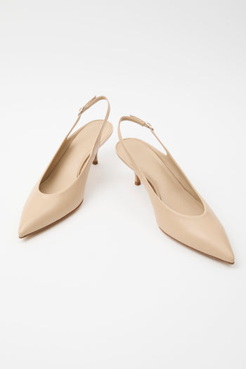 Guglielmo Rotta Slingback Light Taupe Donna - 7