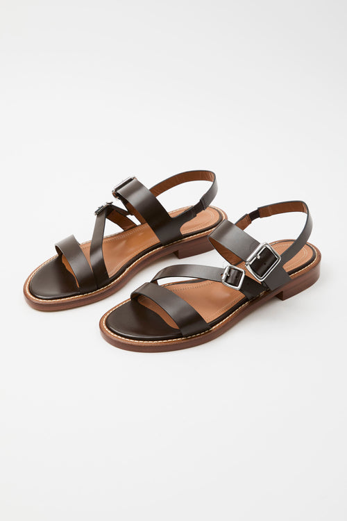 Guglielmo Rotta Sandalo Chocolate Donna - 2