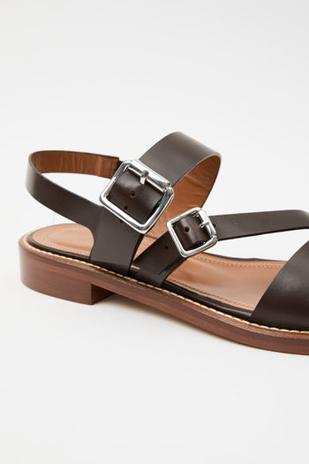 Guglielmo Rotta Sandalo Chocolate Donna - 4