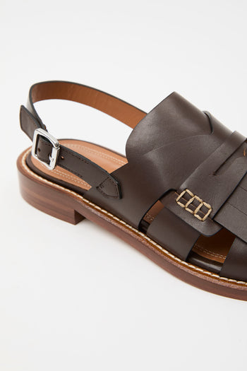 Guglielmo Rotta Sandalo Chocolate Donna - 4