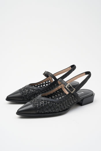 Hispanitas Slingback Black Donna - 3