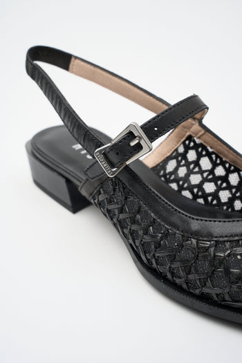 Hispanitas Slingback Black Donna - 5