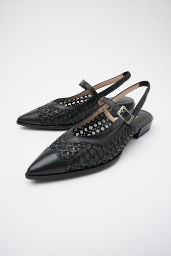 Hispanitas Slingback Black Donna - 7