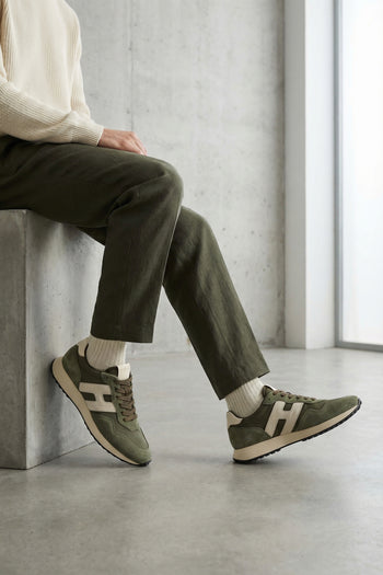 Hogan Sneaker Verde/yogurt Uomo - 10