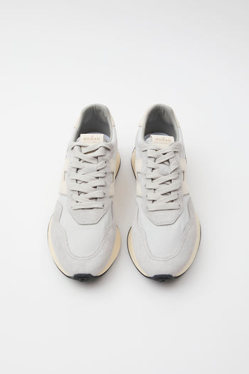 Hogan Sneaker Grigio/yogurt Uomo - 4
