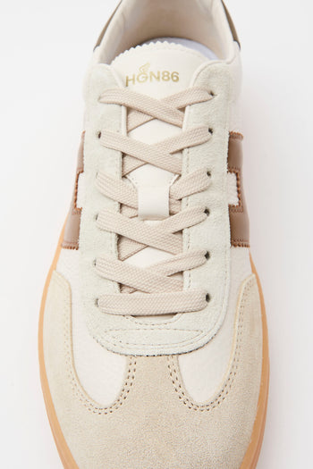Hogan Sneaker Yogurt/cuoio Uomo - 4