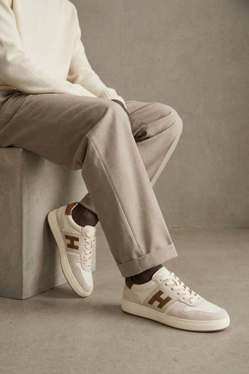 Hogan Sneaker Yogurt/marrone Uomo - 10