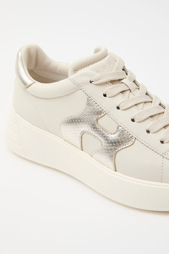 Hogan Sneaker Yogurt/platino Donna - 5