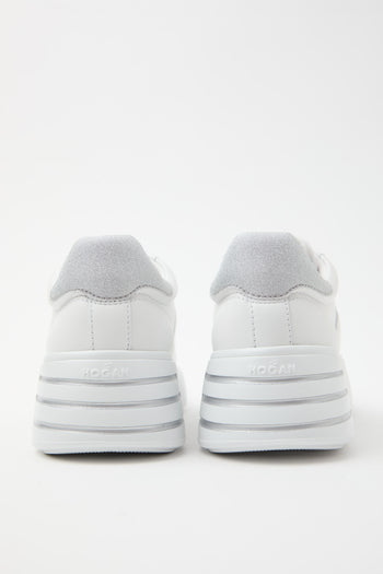 Hogan Sneaker Bianco/argento Donna - 3