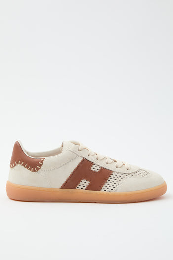 Hogan Sneaker Yogurt/cuoio Donna - 4