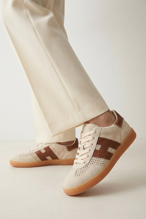 Hogan Sneaker Yogurt/cuoio Donna - 2