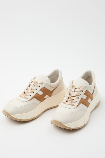 Hogan Sneaker Yogurt/cuoio Donna - 3
