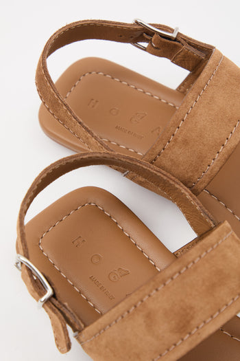 Hogan Sandalo Marrone Chiaro Donna - 5