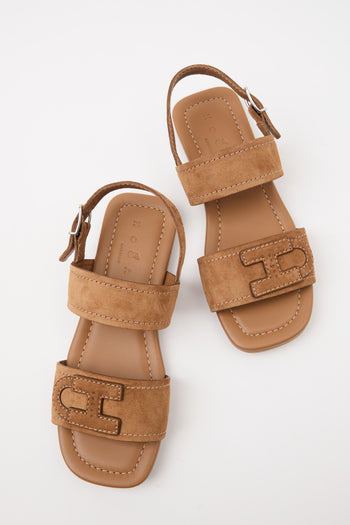 Hogan Sandalo Marrone Chiaro Donna - 8