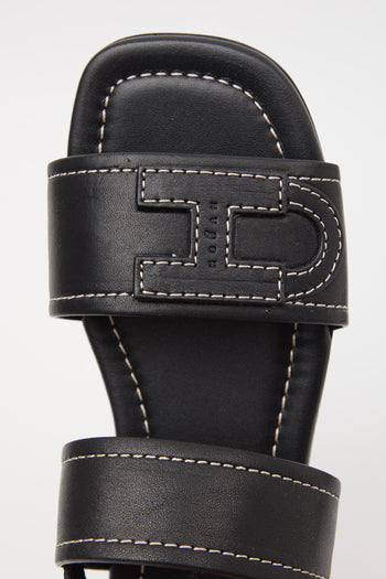 Hogan Sandalo Nero Donna - 4
