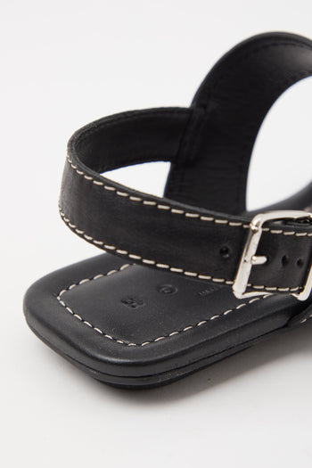 Hogan Sandalo Nero Donna - 6