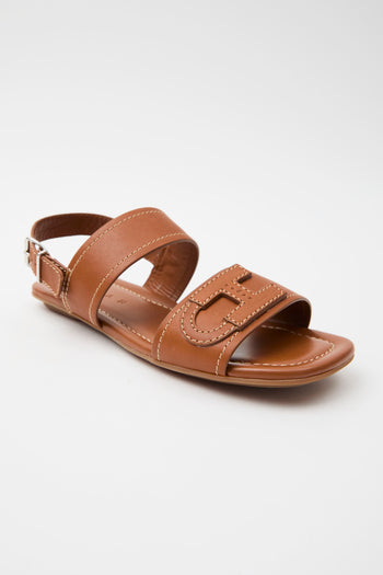 Hogan Sandalo Cuoio Scuro Donna - 4