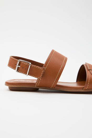 Hogan Sandalo Cuoio Scuro Donna - 5