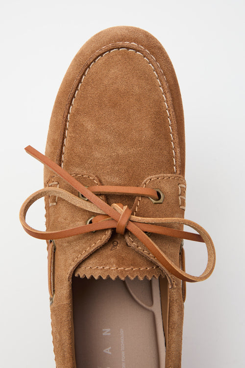 Hogan Mocassino Marrone Chiaro Donna