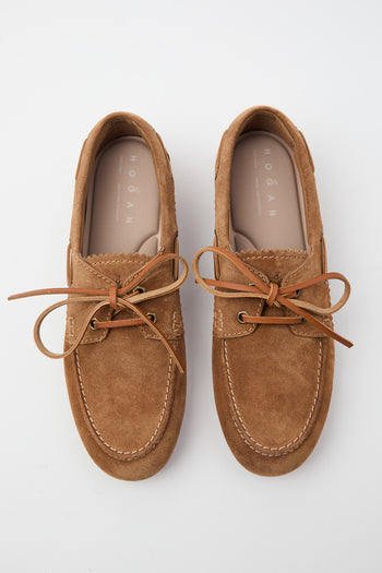 Hogan Mocassino Marrone Chiaro Donna - 8
