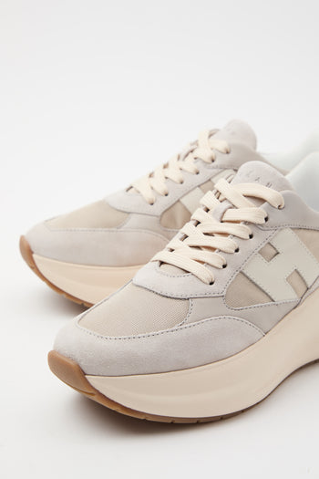 Hogan Sneaker Ghiaccio/yogurt Donna - 4