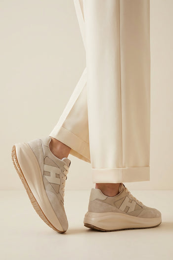 Hogan Sneaker Ghiaccio/yogurt Donna - 10