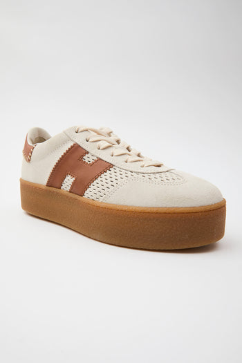 Hogan Sneaker Yogurt/cuoio Donna - 6