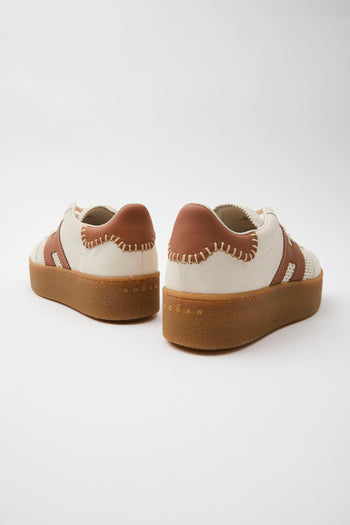 Hogan Sneaker Yogurt/cuoio Donna - 7