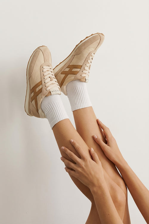 Hogan Sneaker Naturale/cuoio Donna