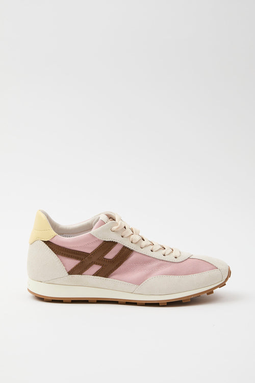 Hogan Sneaker Rosa/cuoio Donna
