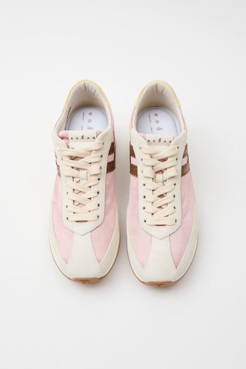 Hogan Sneaker Rosa/cuoio Donna - 3