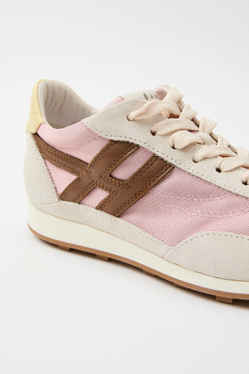 Hogan Sneaker Rosa/cuoio Donna - 4