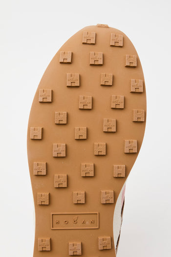 Hogan Sneaker Rosa/cuoio Donna - 8