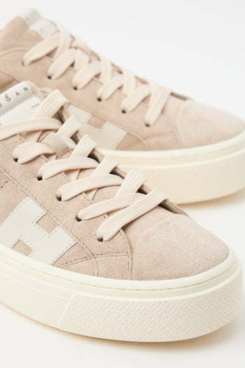 Hogan Sneaker Naturale/yogurt Donna - 3