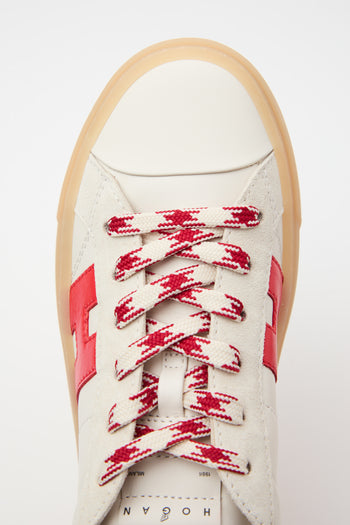 Hogan Sneaker Yogurt/rosso Donna - 5