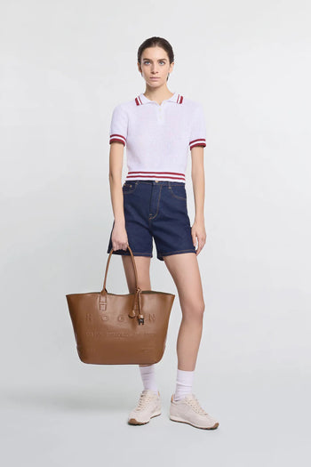 Hogan Borsa Marrone Chiaro Donna - 8